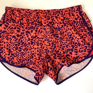 Nike Dri Fit Athletic Running Shorts Size S Women's Animal Print